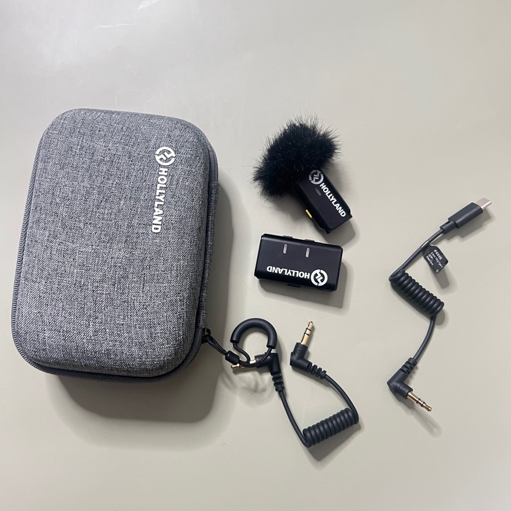 Hollyland Gray Microphone Set